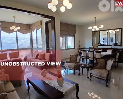 Great view, 2 covered parking, 3 balconies, Jeita/جعيتا REF#EW135145