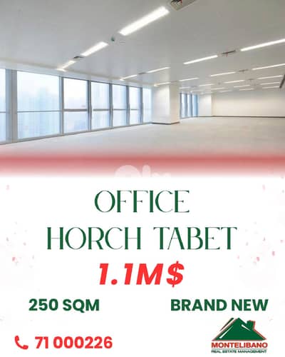 Prime Location 250 sqm Office For Sale in Horch Tabet حرش تابت