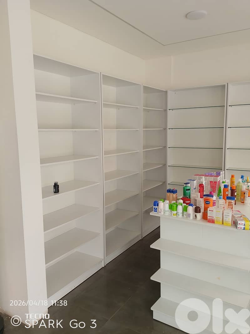 Pharmacy or shop displays 1