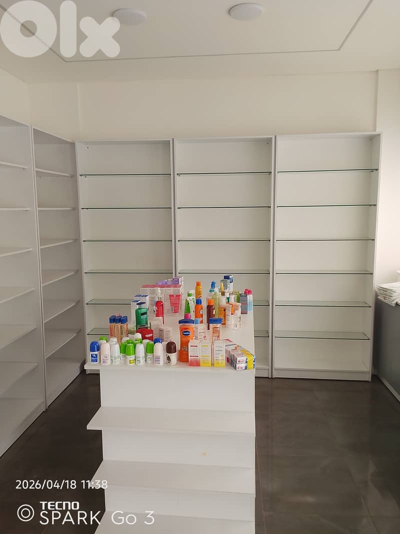 Pharmacy or shop displays 3