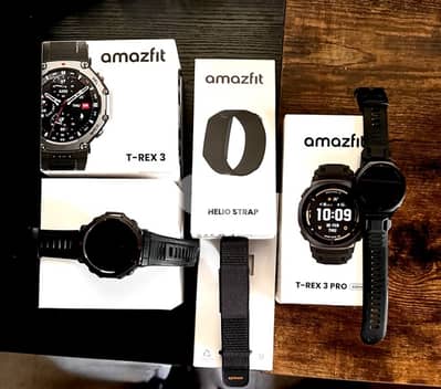 Amazfit T-Rex 3 / T-Rex 3 Pro / Amazfit Helio Strap - Amazfit Bundle