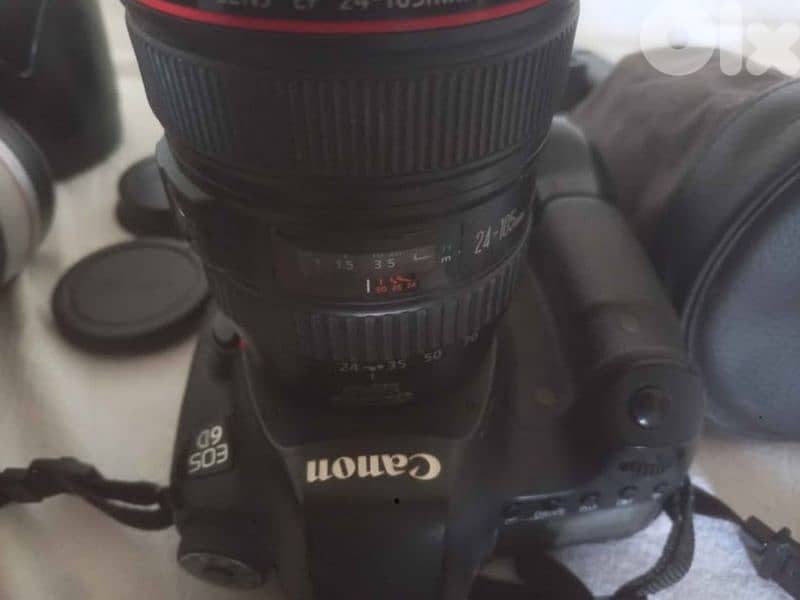 canon 6D with lenses 8