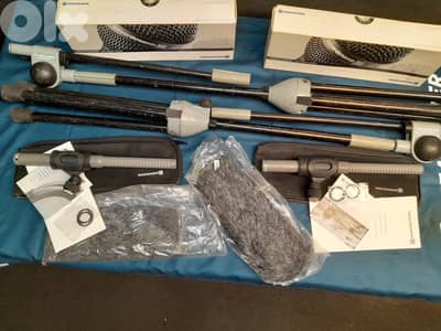 Beyerdynamic MCE 86 S II shotgun Mic w/Sennheiser Stand & windshield
