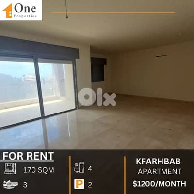 APARTMENT FOR RENT IN KFARHBAB