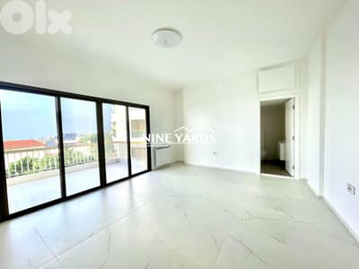 Apartment for Rent in Rabieh with Sea View
