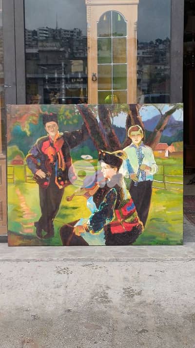 لوحة رسم زيتي روسيّة