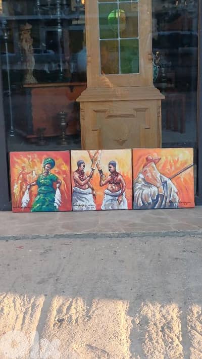 لوحات رسم زيتي