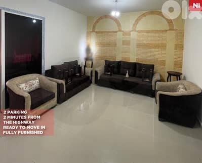 Balconies/Fully Furnished/2 Parking spots/Aamchit/عمشيت / REF#NI135180