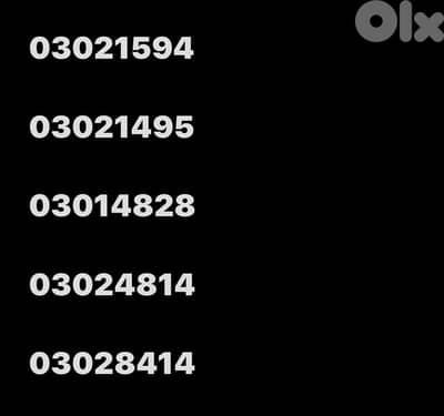 Touch Numbers خطوط أرقام تاتش