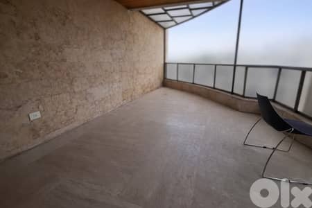 Mtayleb 2 bedrooms flat for rent with big balcony