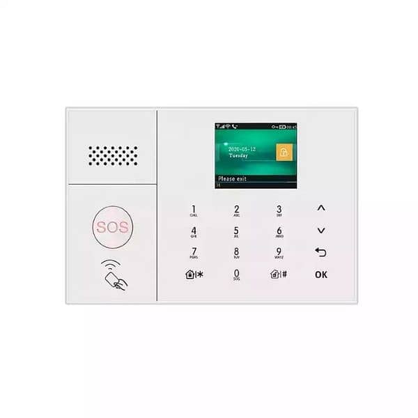 Touch Panel Home Security Set Anti -Thief Alarm WIFI Tuya Alarm System 4