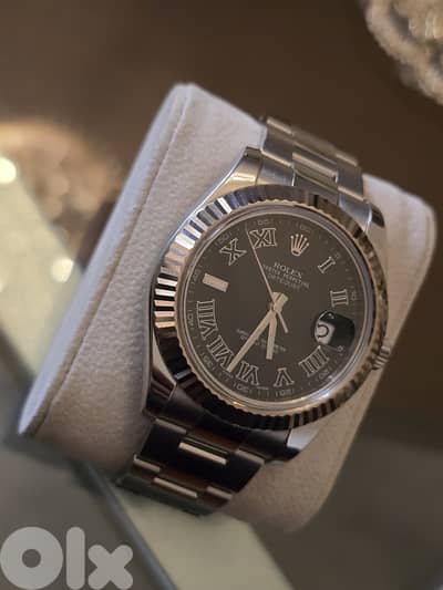 Rolex Datejust II 41mm Roman Dial 2010
