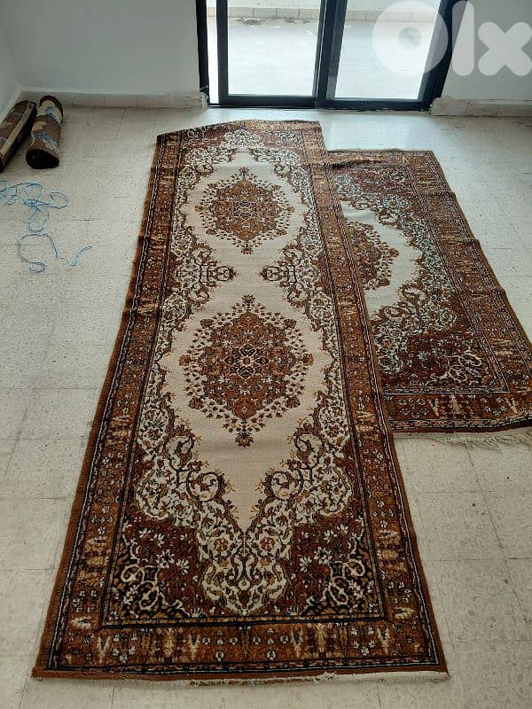 3 carpets be 150 usd 1
