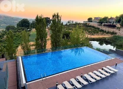 Furnished Chalet + Terrace For Sale In Faqra شاليه للبيع في فقرا