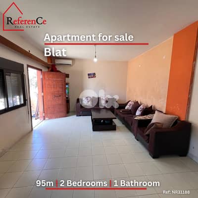 Apartment for sale in blat شقة للبيع في بلاط