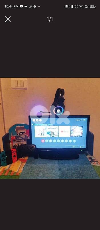 Nintendo switch OLED which all the accessories