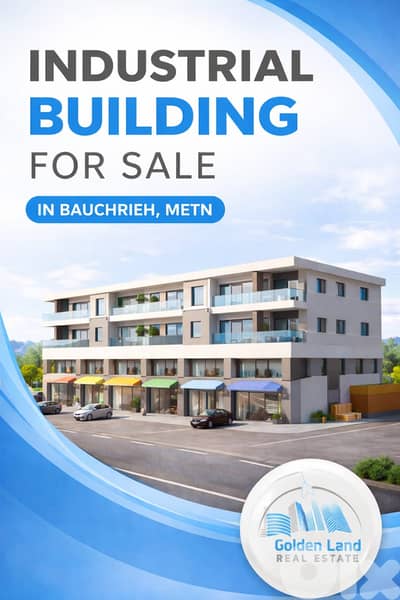 840 SQM Industrial Building in Bauchrieh, Metn