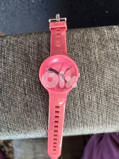 Pink PUMA Watch – Sporty & Cute