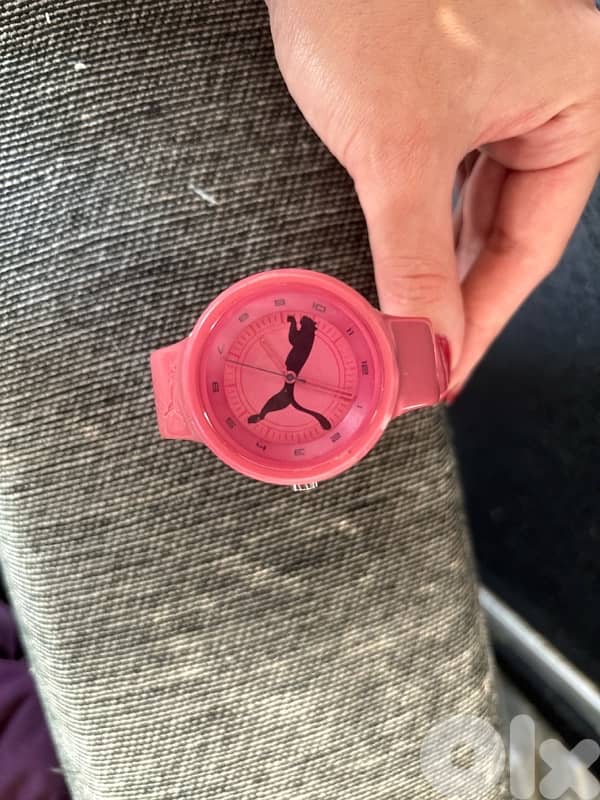 Pink PUMA Watch – Sporty & Cute 1