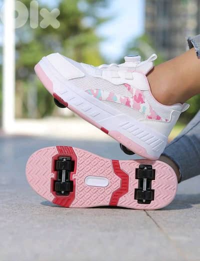 New Roller Shoes 4 Wheel Detachable & Adjustable Sneakers
