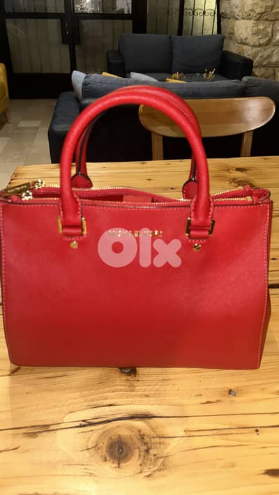 michael kors Sutton Medium Saffiano Leather Satchel.