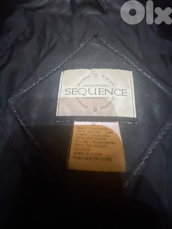 Sequence Leather Jacket for Women 3