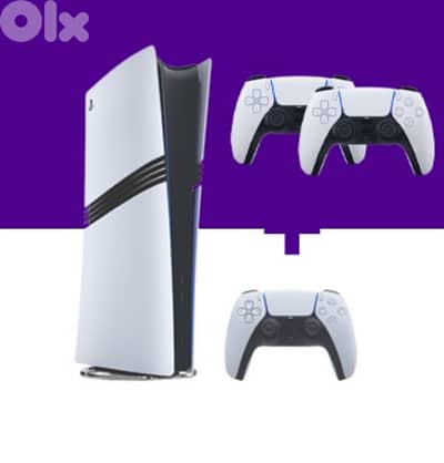 Playstation 5 PRO + 3 controllers (ps5 pro) Brand new