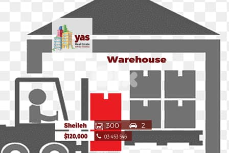 New Sheileh 300m2 | Warehouse | High Ceiling | Prime Location | GA