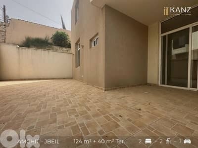 Apartment For Sale In Amchit - شقة للبيع في منطقة عمشيت