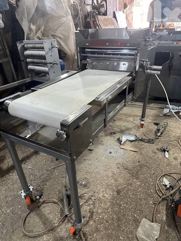 رقاقة عجين . هارد كروم dough sheeter 5