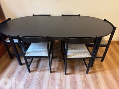 طاولة سفرة ٦ كراسي