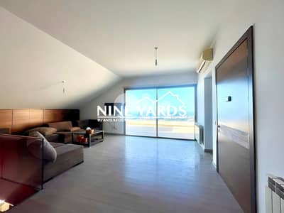 Duplex For Sale in Mtyaleb With Terrace & Panoramic Sea View