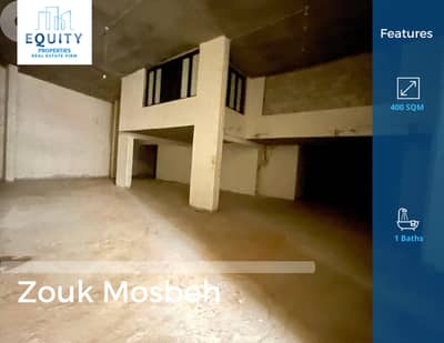 400 SQM Warehouse For Rent In Zouk Mosbeh #RK29025