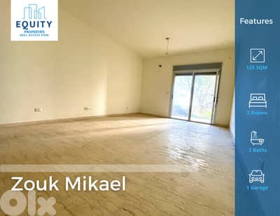 125 SQM Apartment With Terrace For Sale In Zouk Mikael #RK29126