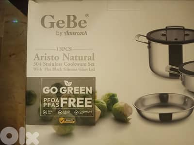 طقم طناجر GEBE جديد