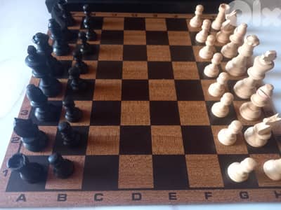 Jeu en échec en bois, Rachez Paris