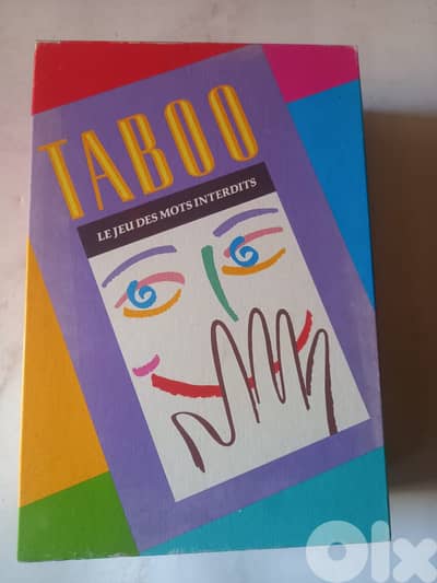 Taboo MB Jeu de société 1990 LE JEU DES MOTS INTERDITS