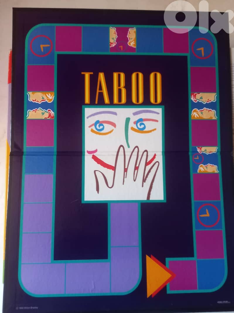 Taboo MB Jeu de société 1990 LE JEU DES MOTS INTERDITS 2