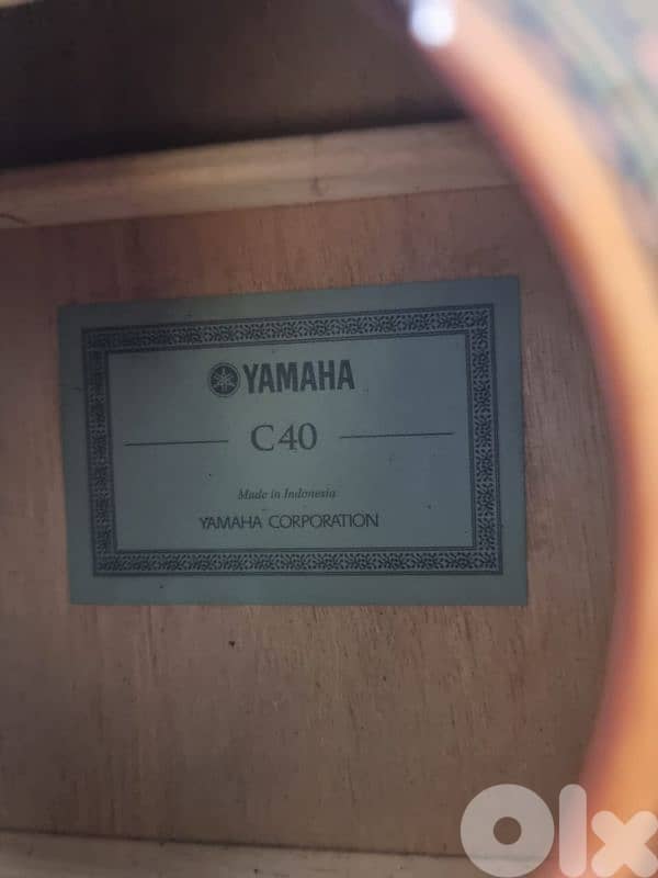 guitar yamaha c40 1