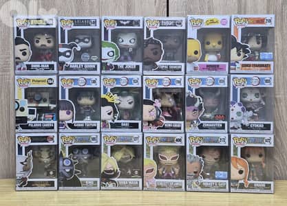 Funko Pop Figures Lot