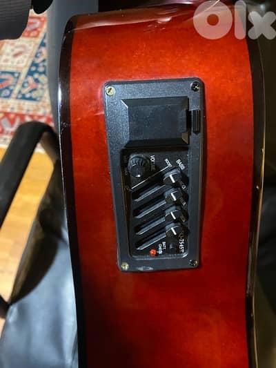 electro-acoustic guitar