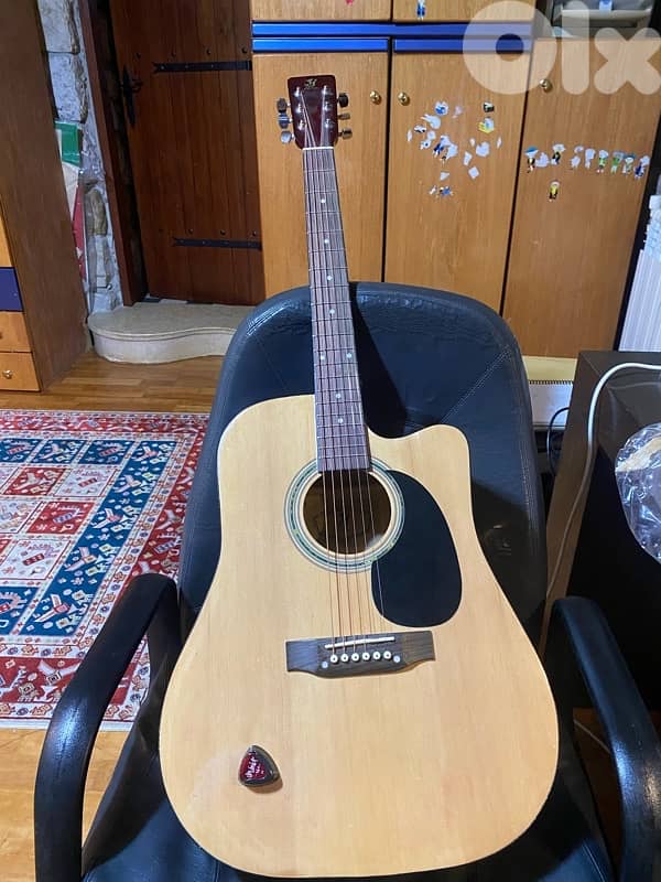 electro-acoustic guitar 1