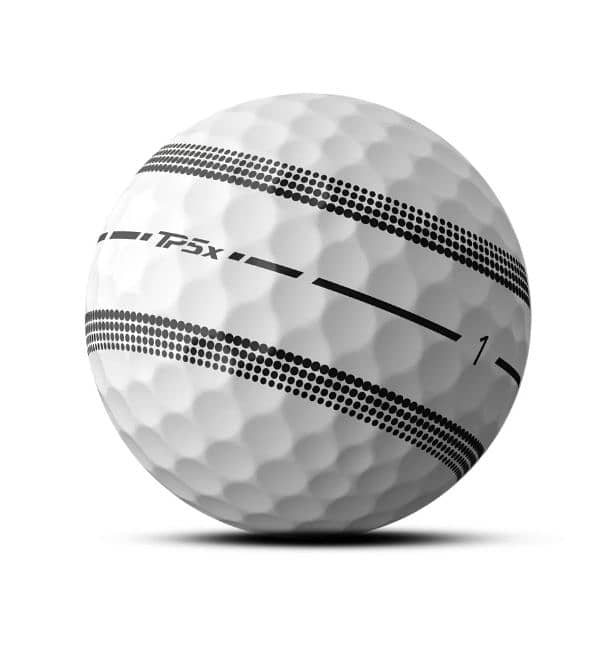 TaylorMade TP5x Stripe Golf Balls 5