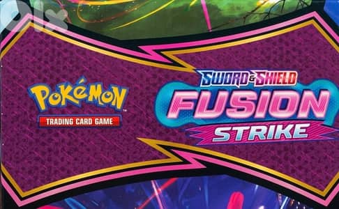 TCG pokemon fusion strike box
