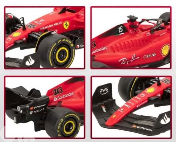 F1-75 Ferrari 1:18 Leclerc 2