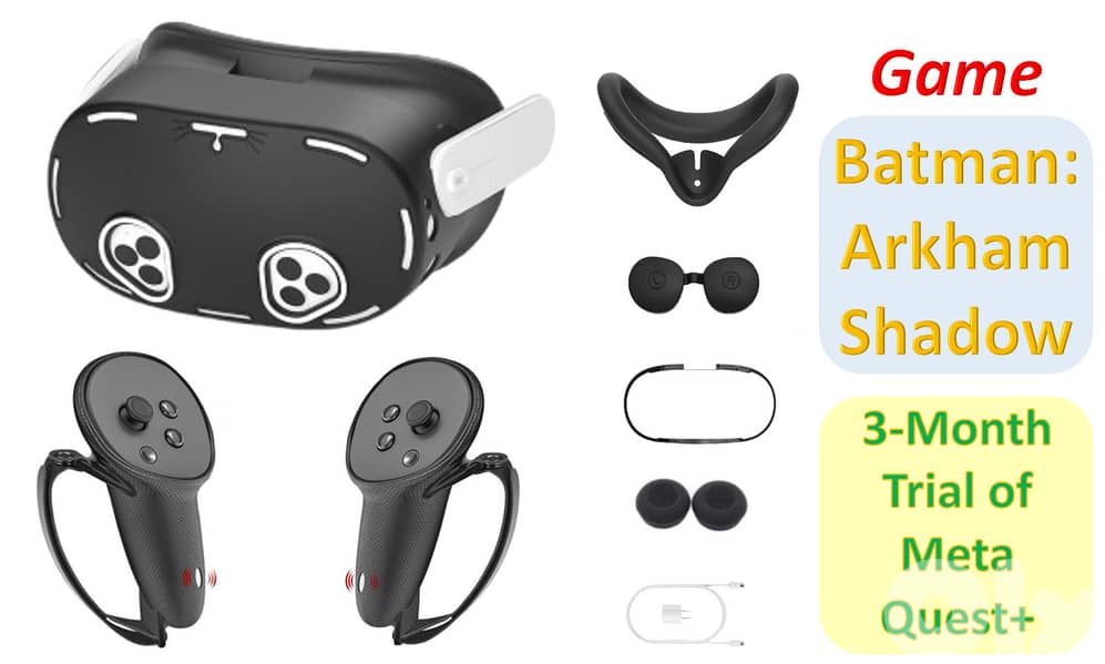 Meta Oculus Quest 3S Advanced All-in-one VR Headset 2026 Bundle 128GB 2