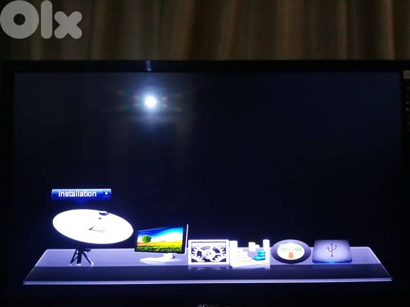 sony TV and dvd reader with receiver and speaker 4