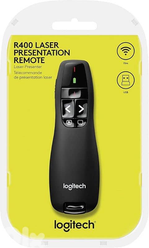 Logitech R400 Wireless Presenter Pointer 3