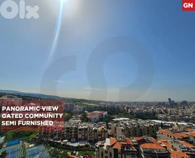 4 BALCONIES/calm neighborhood/Mar Roukoz/مار روكز/ REF#GN135233 !