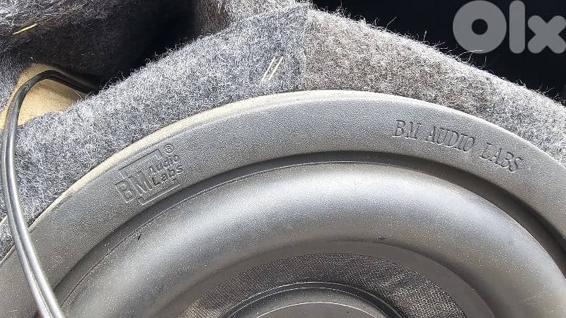 amplifier + subwoofer + speakers 1